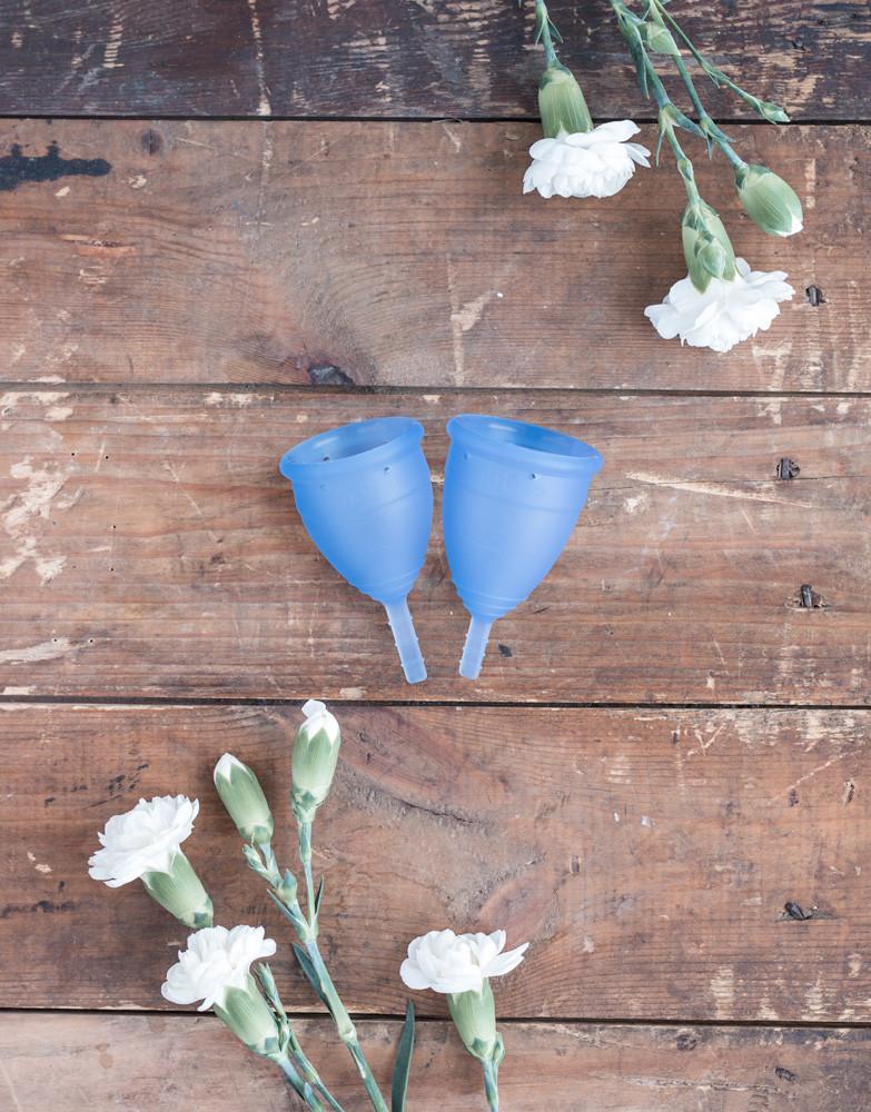 Lunette Menstrual Cup Blue - Lunette Global English