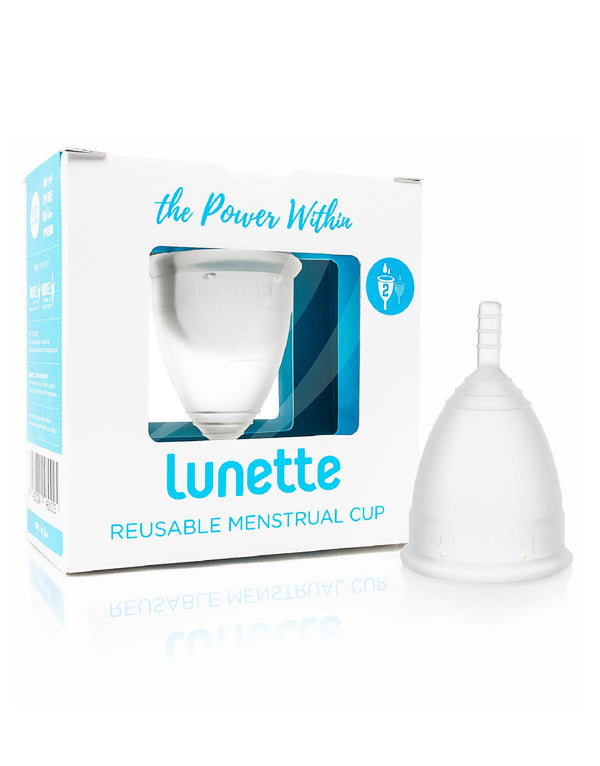 Lunette Menstrual Cup Clear - Lunette Global English