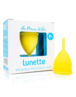 Lunette Menstrual Cup Yellow - Lunette Global English