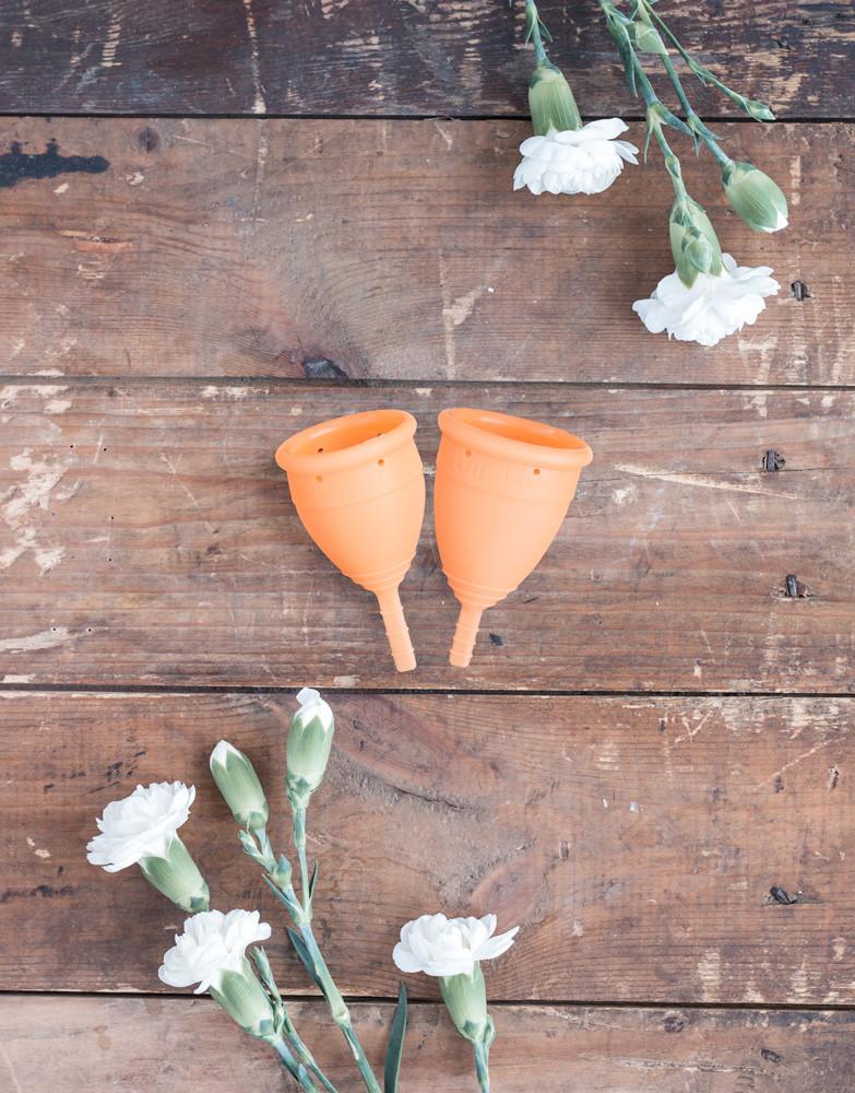 Lunette Menstrual Cup Orange - Lunette Global English